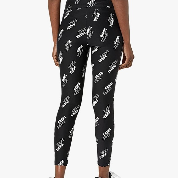 Puma Women’s Power High Waist Leggings & Puma Cropped Short Sleeve Tee - Picture 7 of 9